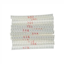 24 Types x 25 Pieces, Total 600 Pieces 1206 1% Chip Resistor Kit 10K 11K 12K 13K 15K 16K 18K 20K 22K 24K 27K 30K 33K 36K 39K 43K 47K 51K 56K 62K 68K 75K 82K 91K Ohm