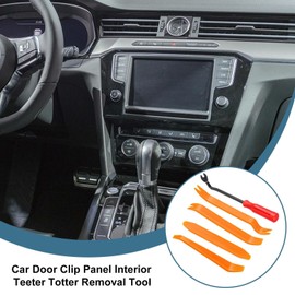 Trim Removal Tool - Panel Clip Removal Tool | Pry Stick Set for Truck Audio Component Bodywork Modification Driver Wheel Hub Service RV Dashboard