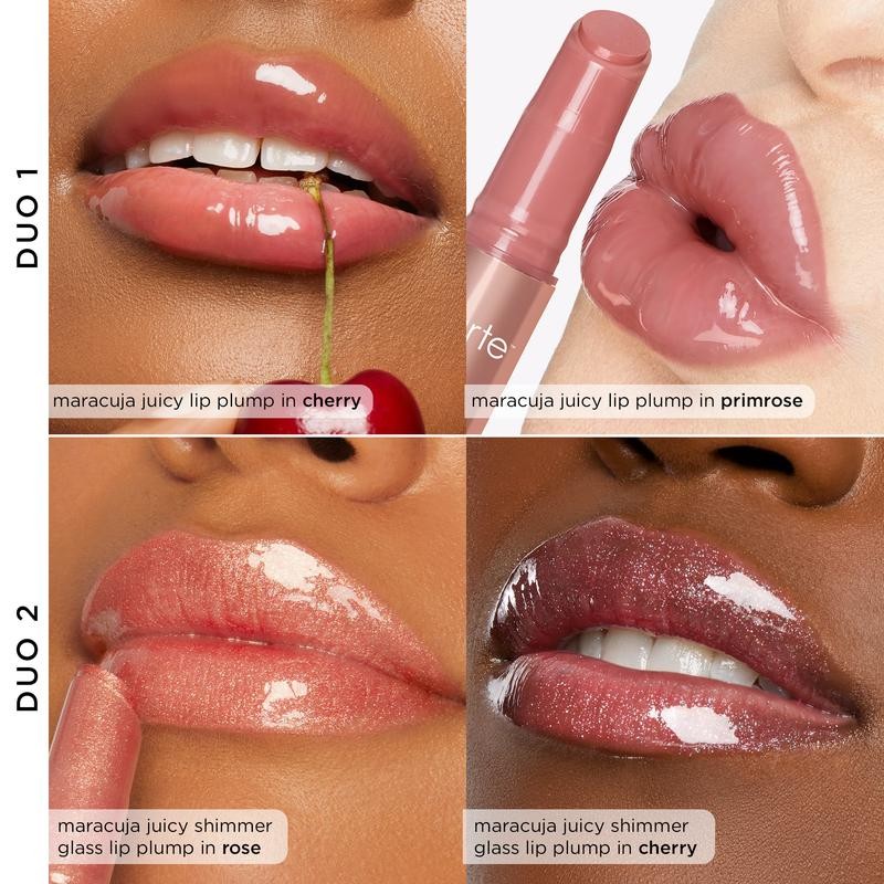 tarte maracuja juicy cherry crush + best-selling lip duo:_cherry vinyl