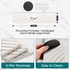 EdenDwell Quick Dry Stone Faucet Mat for Kitchen Sink -
