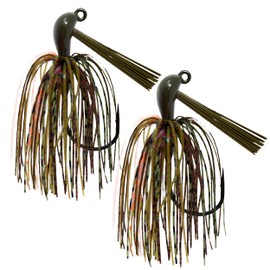 Reaction Tackle Tungsten Flipping Jig for Bass Fishing - 3/8 oz Bluegill