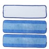 3PCS Wet Dry Dual Use Mop Cloth Microfiber Mop Refill