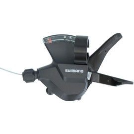 SHIMANO SL-M315-L Shift Lever, Band on, 3-Speed, Left Hand, Black, ESLM315LB