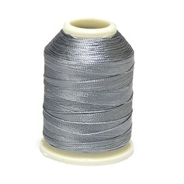Altinbasak 20g Crochet Thread Yarn 300 m 6-ply 0.75 mm No.:50 Polyester Crochet Yarn Sewing Threads 300 m Grey IP715