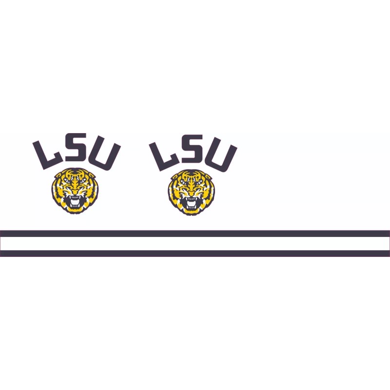 LSU Full Size Football Helmet Decals
