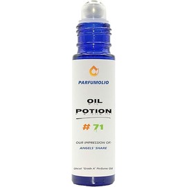 Oil Potion # 71 Inspired by Angels' Share Unisex Uncut Grade A Fragrance Body Oil Dupe Concentrated Long Lasting Roll-On 10ml / 0.33 oz