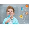 Fruidles Zoo Animal Lollipops Suckers, Fat-Free, Individually Wrapped with Sticks