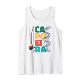 Capoeira Shirt Berimbau Instrument African Martial Art Gift Tank Top