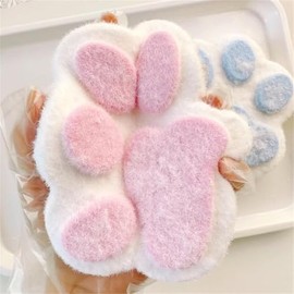 Taba Squishy, Big Cat Paw Squishy Toys, Super Soft Cat Paw Squeeze Toys for Stress Relief, Kawaii Furry Cat Paw Stress Toys Fidget Toys Gifts for Anxiety & Relaxation for Cat Lovers,