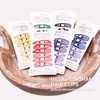 Basic Sense Gingham Check Metal Bobby Pins for Girls School