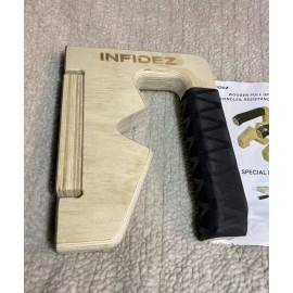 Infidez Wooden Pull Up /Push Up Handle Set