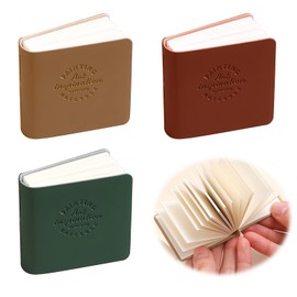 Mini Travel Watercolour Sketchbook, 3 Pcs Pocket Watercolor Book 5x5 cm Travel Watercolor Sketch Pad Set Small Notebooks Pocket Size Sketchbook Portable Journal Sketch Book for Travel Art and Practice