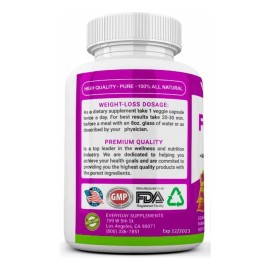 Forskolina Extracto 3400mg Para Pérdida De Peso Hechas En Eu Sabor Sin Sabor