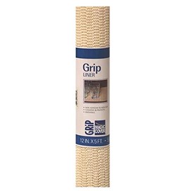 Magic Cover Grip Liner For Drawer, Shelf, Counter Tops and Surface Setting - Natural - 12''x5'