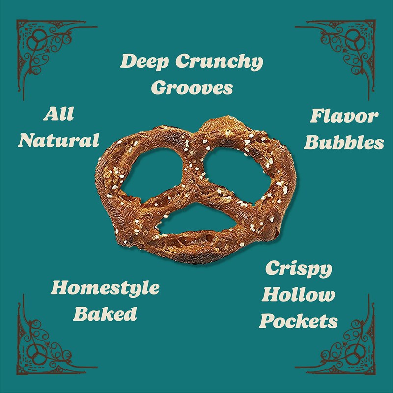 Unique Snacks Original Splits Pretzels, Delicious Homestyle-Baked Snack Bag, OU