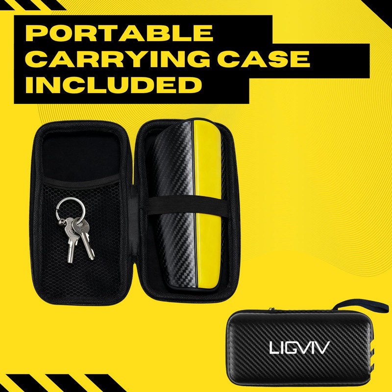 LIGVIV Pro Carbon Fiber Soccer Shin Guards, One Size Fits