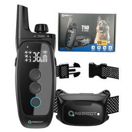 ABBIDOT Dog Shock Collar - 5 Training Modes Dog Training Collar for Small Medium Large Dogs Rechargeable Waterproof