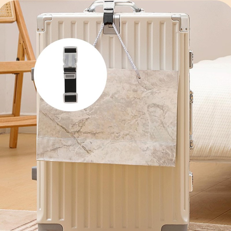 Ieron 2PCS Suitcase Pack Strap with Quick Release Buckles Luggage