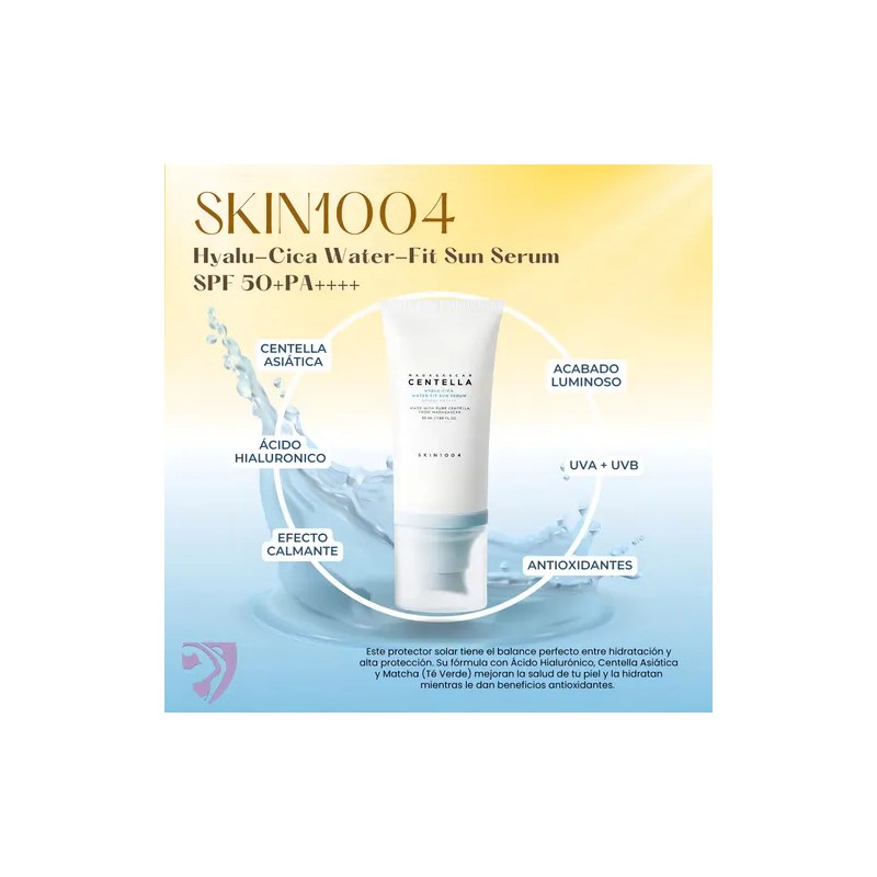 Skin1004 Hyalu-cica Water-fit Sun Serum Spf50 Protector Sol