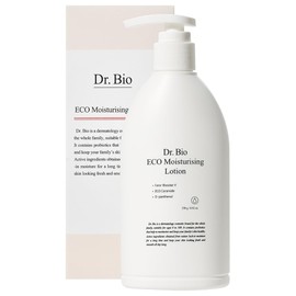 Dr. Bio Eco Moisture Lotion 250ml - Daily Face & Body Moisturizer, Fast-Absorbing Cream for Sensitive & Dry Skin, Hypoallergenic for All Ages