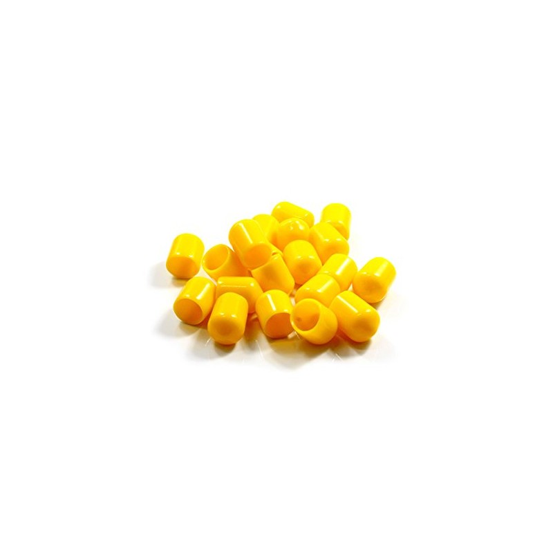 RCA Terminal Cap (AV Protector) 20 Piece Set "Yellow"