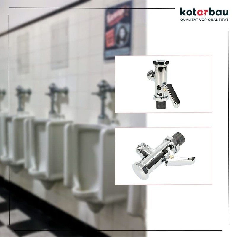 KOTARBAU® Toilet Flush Chrome 3/4 Inch Release Mechanical Tap Toilet
