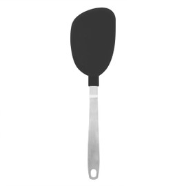 Tovolo Nylon Flex Turner With Stainless Steel Handle, Flexible Pancake Turner, Flexible Kitchen Spatula for Non-Stick Cookware, Scratch-Resistant Nylon Kitchen Utensil for Cooking & Flipping Eggs