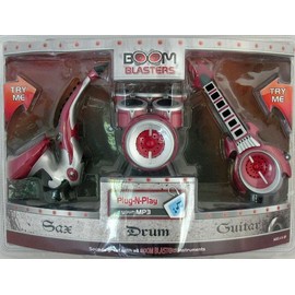 Boom Blasters. Sax, Drum, Guitar Set