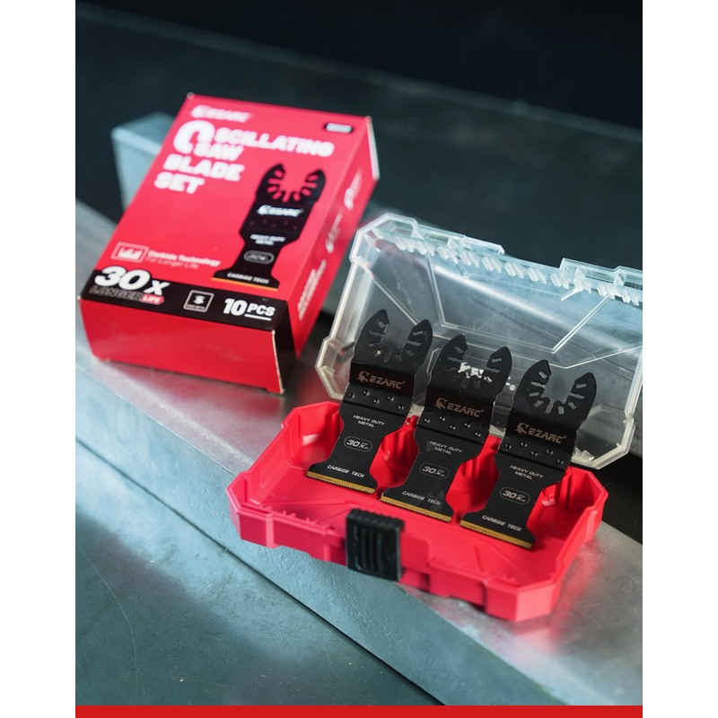 EZARC Carbide Oscillating Saw Blades, Multitool Blades Quick Release for
