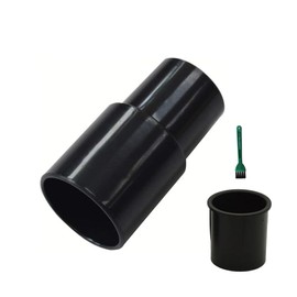 EZ SPARES - Repuesto para aspiradora, adaptador de manguera, manguera de 1 3/8 pulgadas a 1 1/4 pulgadas, ayuda al diámetro interior del cepillo para polvo de 32 mm a tubo exterior de 35 mm, comprueba