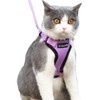 Mr. Peanut's PurrTrek Reflective Cat Harness with Matching Leash (Small,