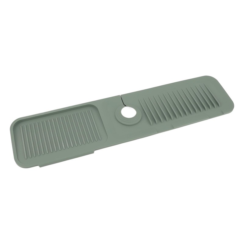 Sink Faucet Mat Silicone Draining Function Faucet Handle Water Catcher