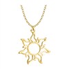 Sofia Milani - Women's Necklace 925 Silver - Sun Pendant,