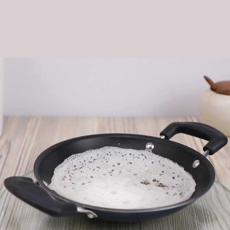 Tabakh by Vinod Appachetty Non Stick Appam Pan with Stainless