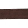 Ojier KE21228-39-BROWN Men's Belt, Genuine Leather, Cowhide Leather, Suede Nubuck,