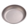 Pure Titanium Saucer Dishes Outdoor Tableware Camping Hiking Plates Cutlery