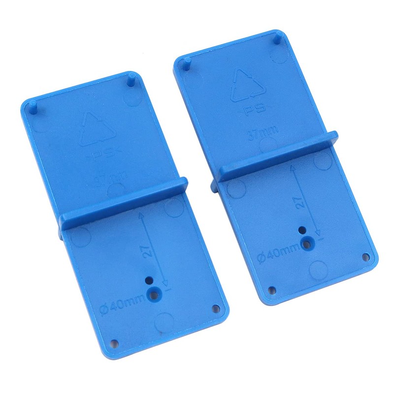 Shiwaki 2 pcs Door Cabinet Assembly Tools 35/40mm Hinge Drilling