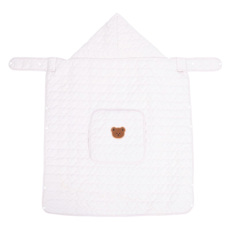 Hooded Toddler Blanket Keep Warm Wind Proof Thickened Cotton Flannel