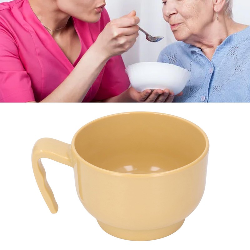 Leak Proof Scoop Bowl with Handle, Melamine Bowl, Adaptive Bowls