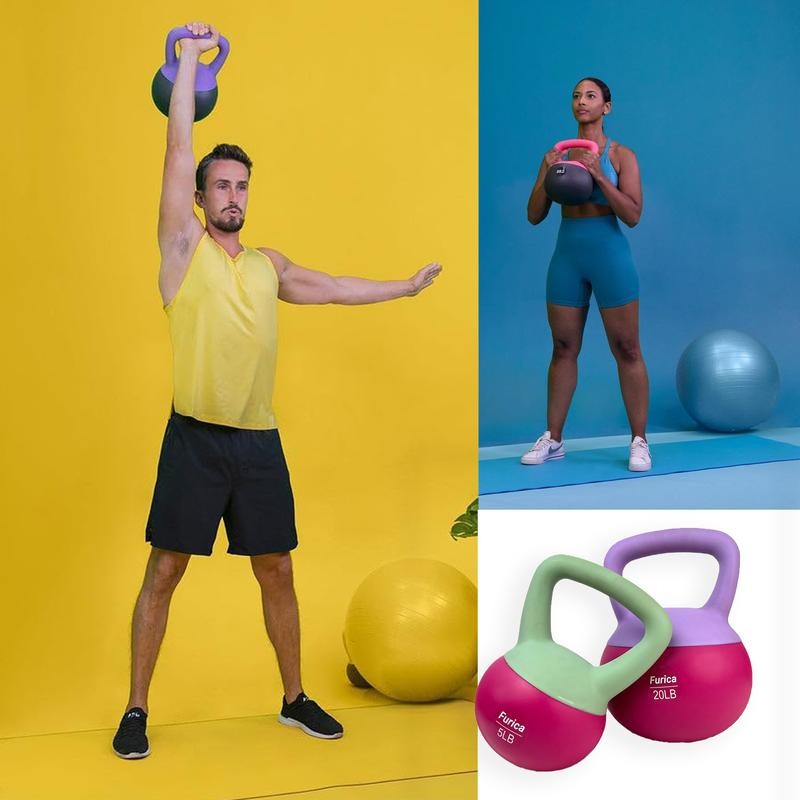 Soft Kettlebell with Handle for Home Gym - Versatile Weightlifting,