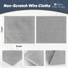 Orighty Multipurpose Wire Dishwashing Rag 12 Pcs, Upgraded Double-Layer Non-Scratch
