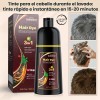 Shampoo Para Canas 500ml Natural Jengibre Tinte Cubre Canas