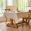 Anaado Cotton Table Cloth for Dining Table 4 Seater, Linen