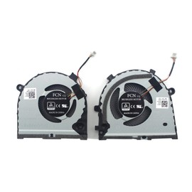 Z-one Fan Replacement for Dell G3-3579 G3-3779 G5-5587 Series CPU+Gpu Cooling Fan Two Fans DP/N 0TJHF2 0GWMFV 4-Wire 4-pin