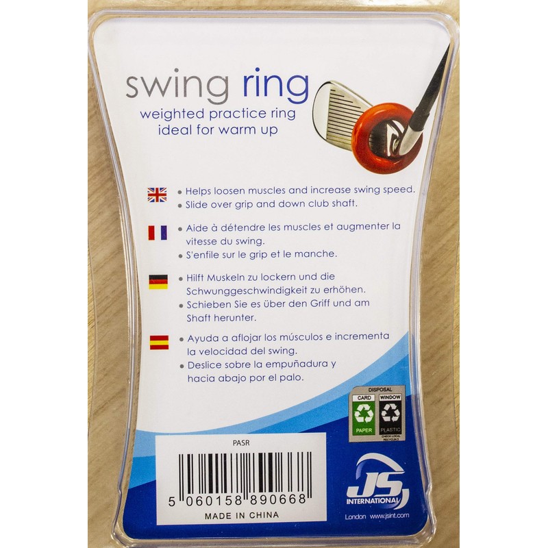 Longridge Golf Swing Weight Ring, Red,
