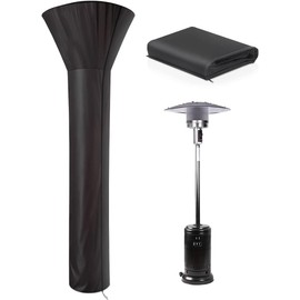 Flatro Patio Heater Cover Waterproof Outdoor Heater Cover with Zipper, PU Coating Weather Resistant Garden Cover | 420D Oxford Fabric