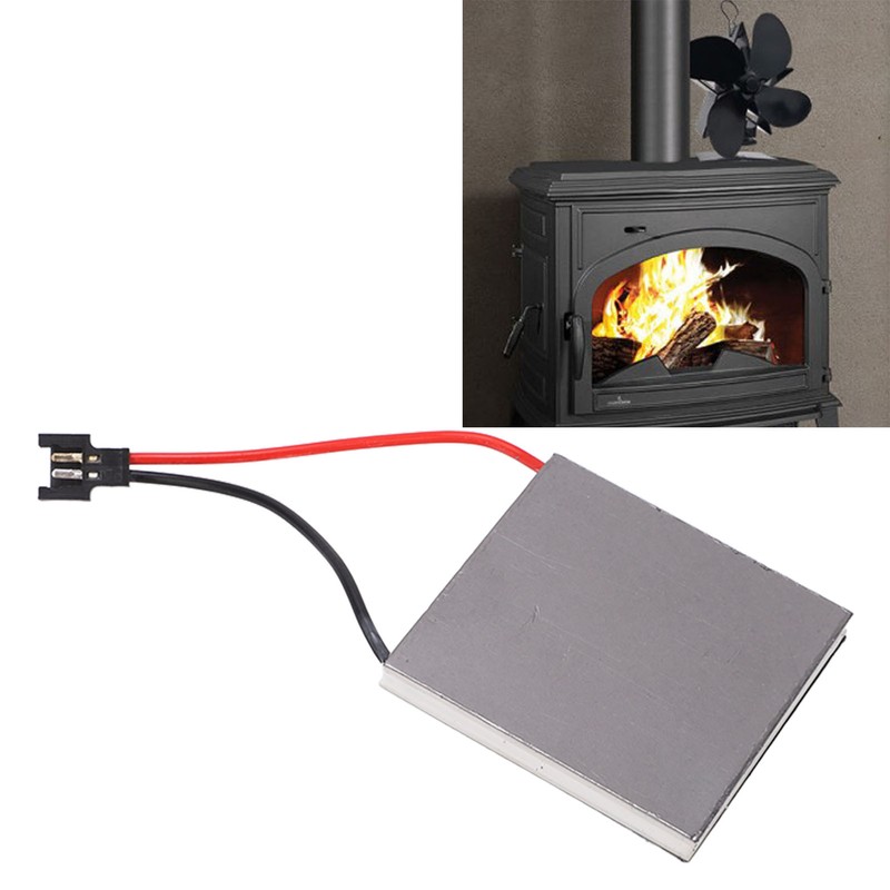 Fireplace Fan Generator Sheet 227℃ High Temperature Resistance Graphite Power