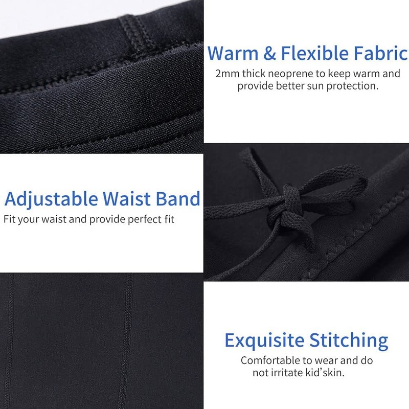 EUPTE 3mm Diving Wetsuit Pants Swimming Pants Leggings for Women
