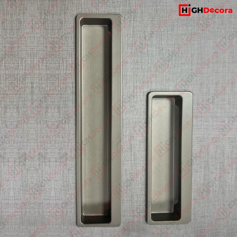 highdecora Recessed Sliding Door Handles, Stainless Steel Flush Pulls, for
