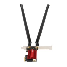 Gugxiom 7260AC Pro PCIe Tarjeta WiFi para PC de Sobremesa, 1200Mbps Doble Banda 2.4G/5G Bluetooth 4.0 PCIE Tarjeta WiFi, Adaptador de Red Inalámbrico para 7/8/10/11